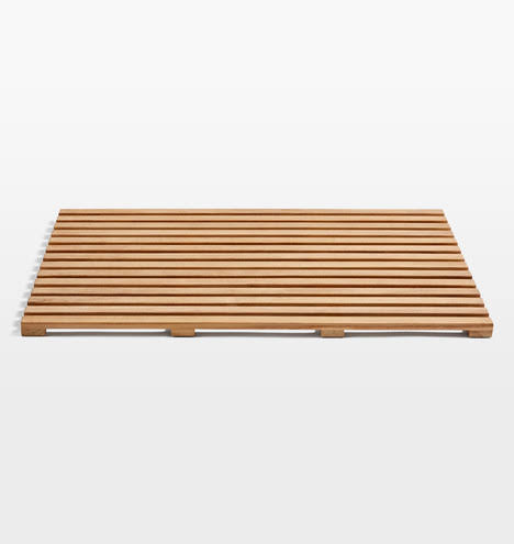 Teak Shower Mat