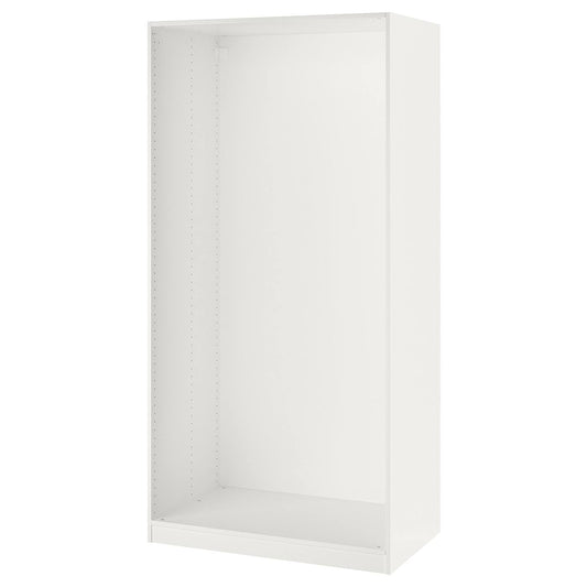 Pax Wardrobe Frame, White, 39 3/8x22 7/8x79 1/8