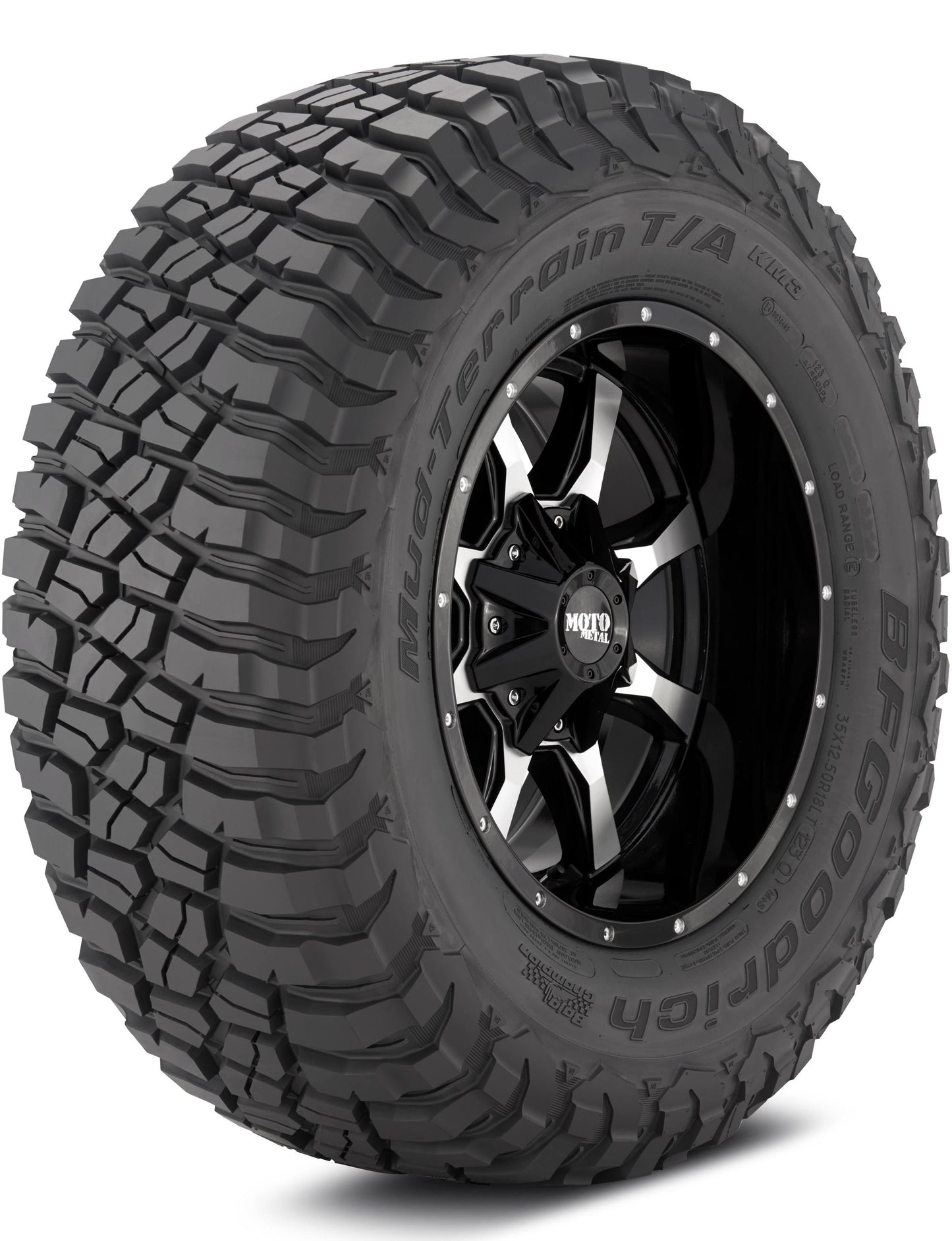 Mud-Terrain T/A Km3 265/60-18 E 119/116q Off-Road Maximum Traction Truck Tire 81901 Old