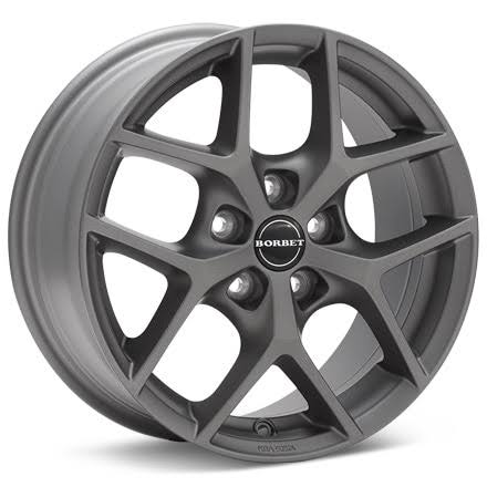 Type Y Matte Titanium Wheels 16 In 16x7 +49 8132724