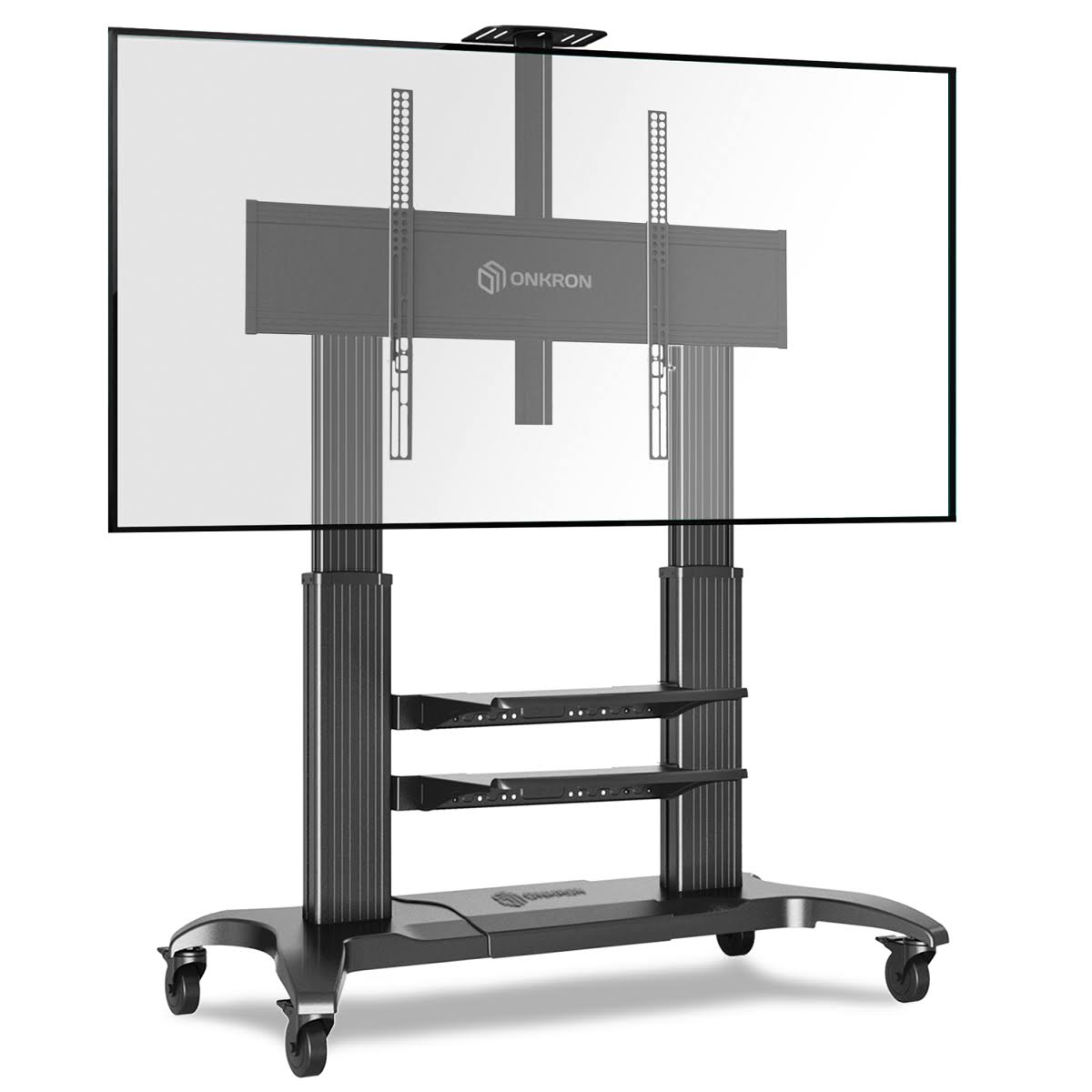 Rolling Tv Stand For 60-100 Tvs Onkron Ts2811, Black