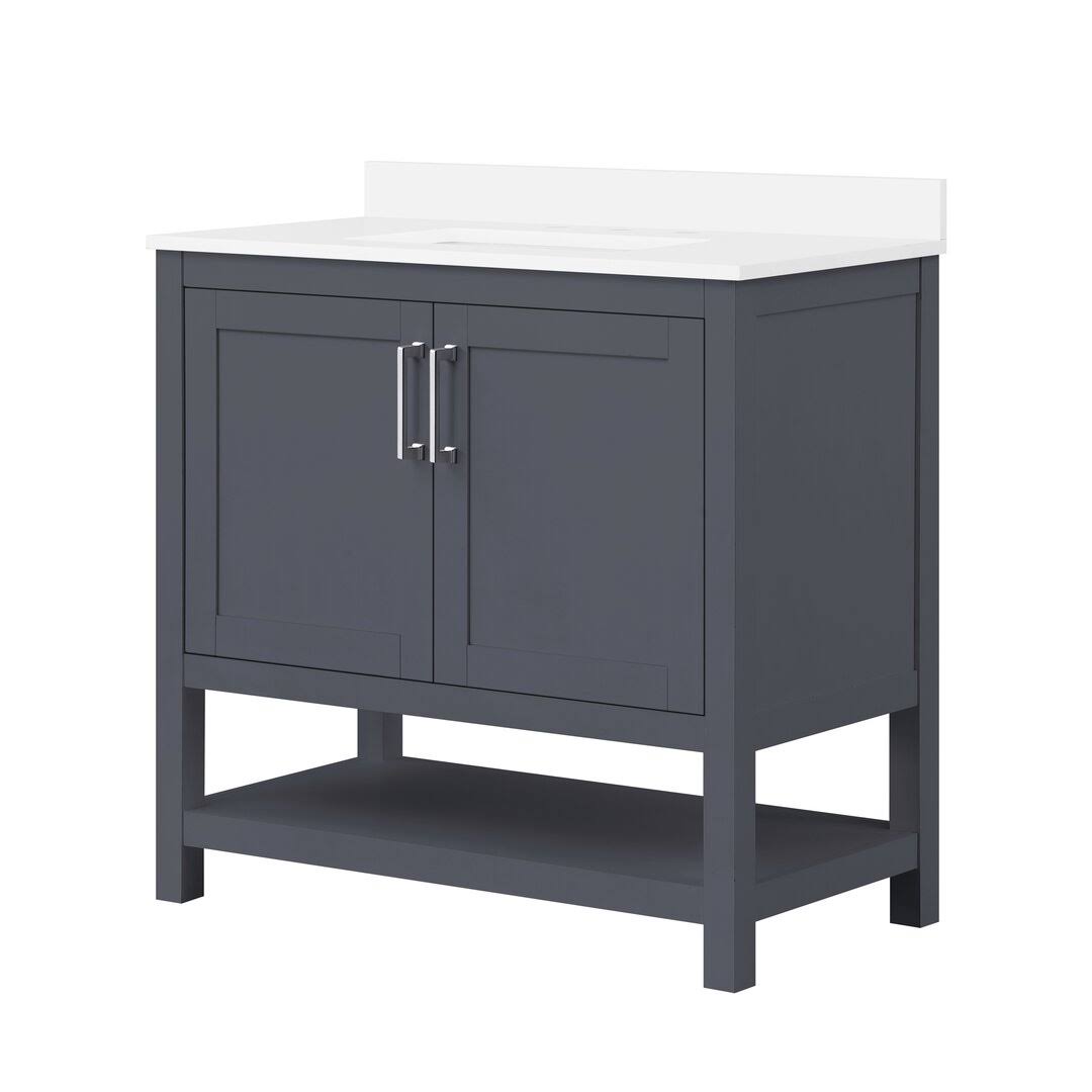 Single Bathroom Vanity Set  Base Finish