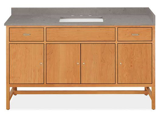 Modern Berkeley Bath Vanity Single-Sink Wood