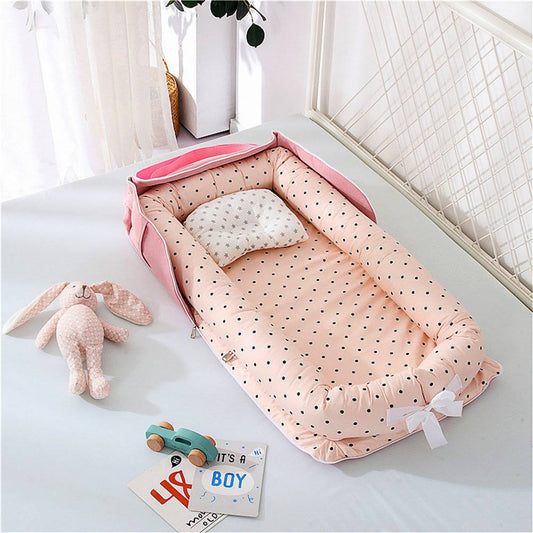 Portable Crib Baby Portable Bassinet Nest Lounger Zoomie Kids