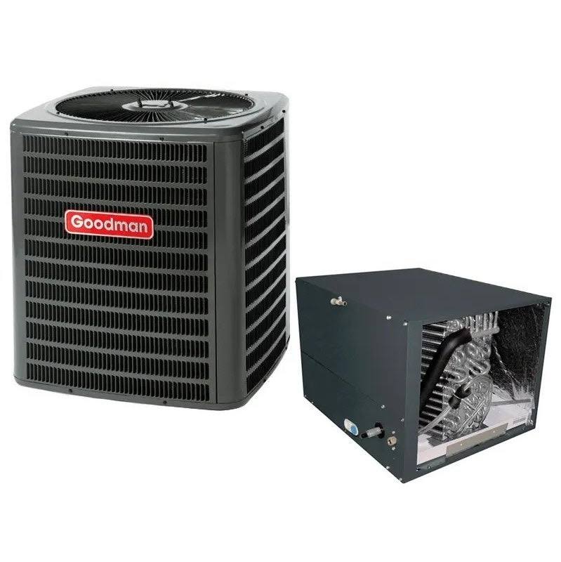 Seer Air Conditioner With Vertical Cased Coil