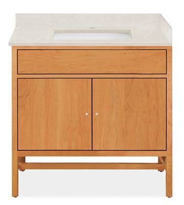 Modern Berkeley Singlesink Bath Vanity Single-Sink Wood