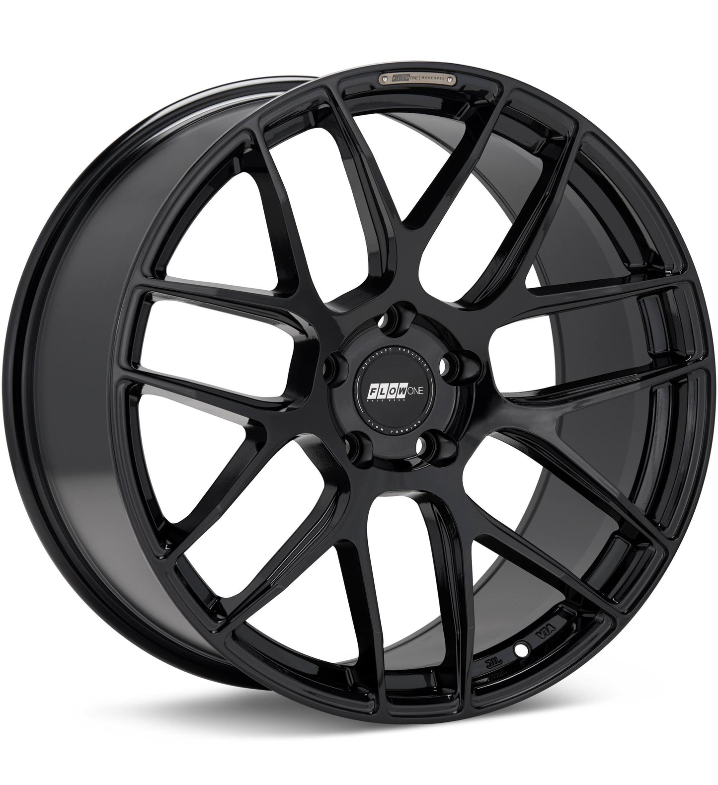 One Race Spec F2 Gloss Black Wheels 19 In 19x12 68 F291202gb