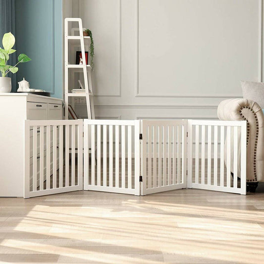 Wooden Free Standing Pet Gate Archie & Oscar