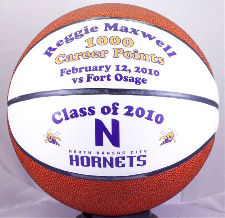 1000 Point Milestone Basketball