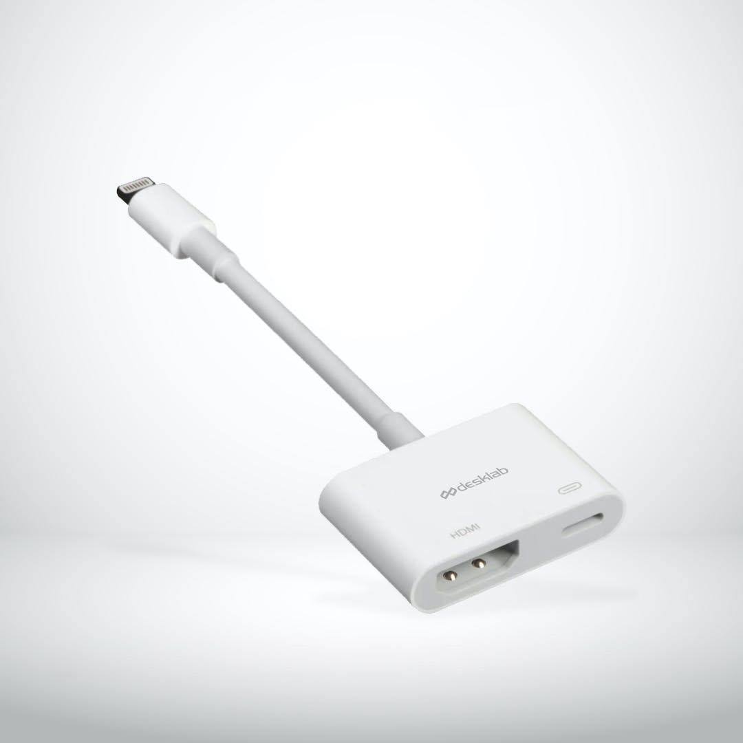 Mfi Certified Iphone / Ipad Lightning To Hdmi Adapter [Required For Iphone / Ipad Output]