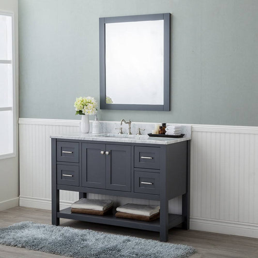 Single Bathroom Vanity Set Joss & Main Base Finish