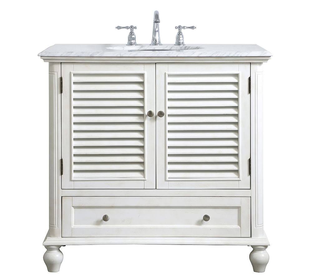 Single Sink Vanity Cabinet 2 Door