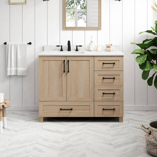 Tobana 42 In. W X 19 In. D X 34 In. H Single Sink Bath Vanity