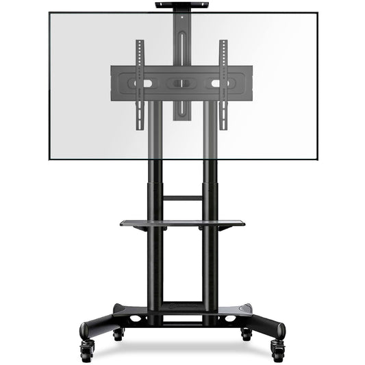 Tv Stand Rolling Tv Cart For 40 – 70 Inch Screens Up To 100 Lbs Onkron Ts1551, Black