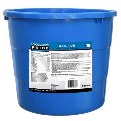 Pride 24% Cattle Protein Tub