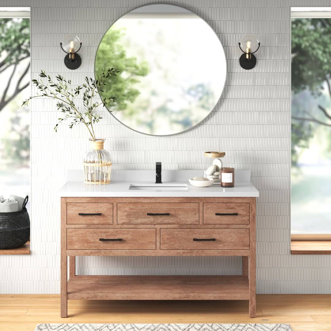 Single Bathroom Vanity Set