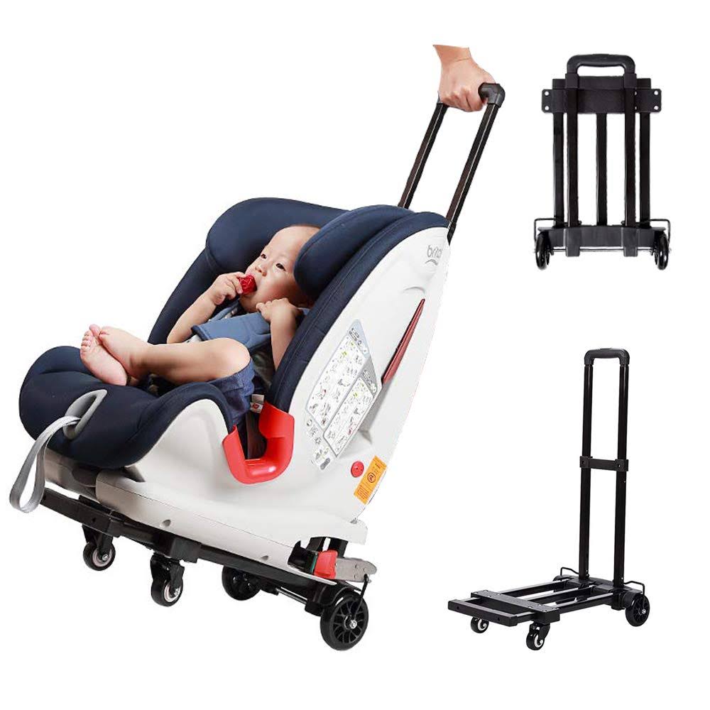 Seat Stroller,Go Carts For Kids,Car Seat Carrier For Airport With Wheels And Compact Fold,Car Seat Travel Cart