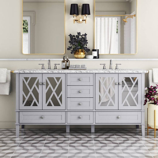 Single Bathroom Vanity Set Etta Avenue Base Finish