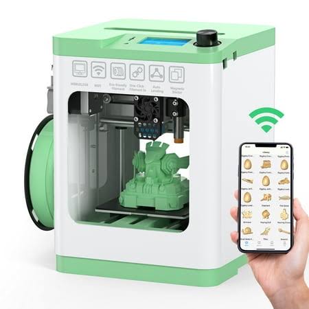 Tina2s 3d Printers With Wi-Fi Cloud Printing, Fully Assembled And Auto Leveling Mini 3d Printer For Beginners