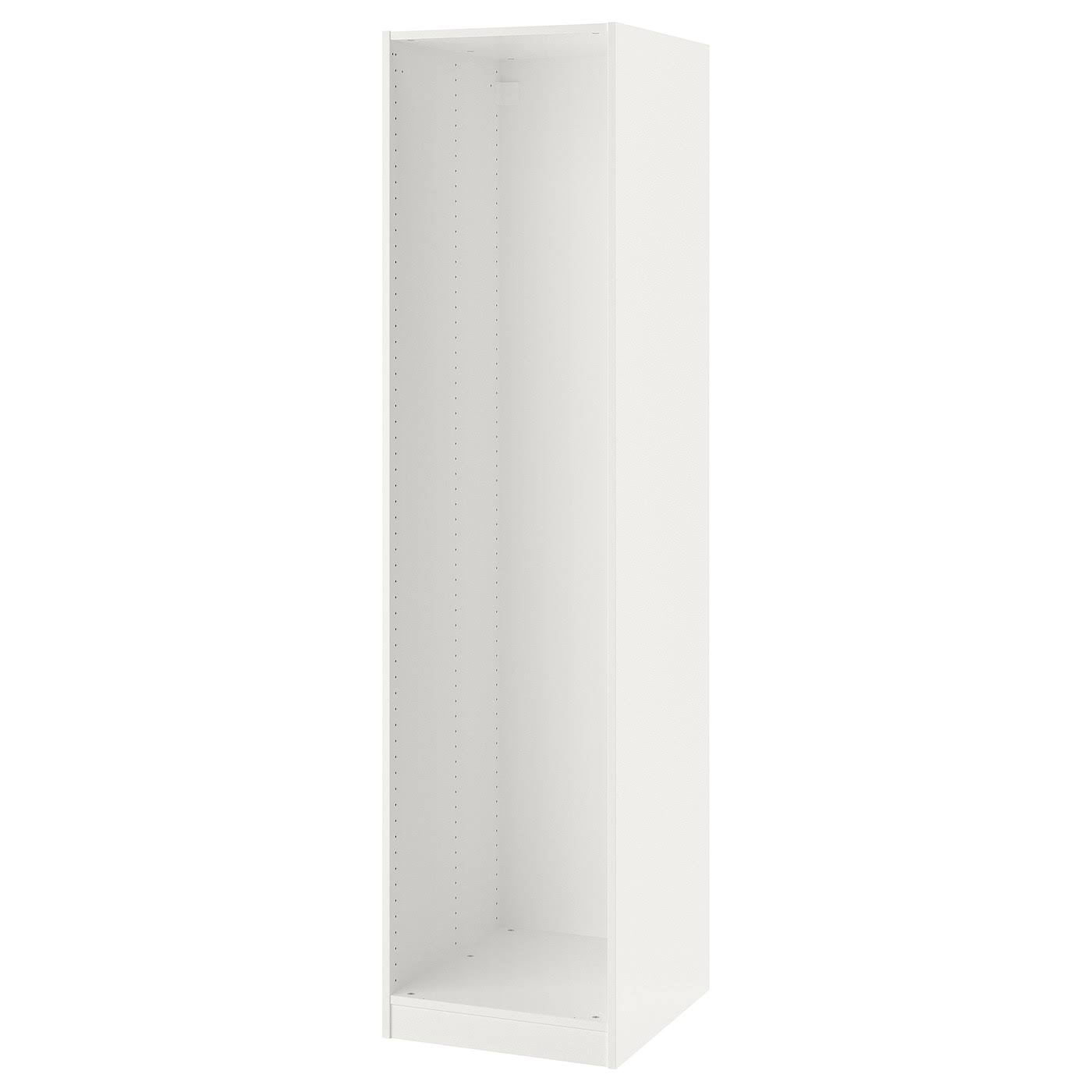 Pax Wardrobe Frame, White, 19 5/8x22 7/8x79 1/8