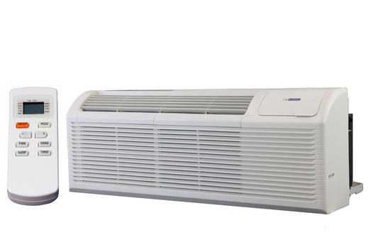 14,700 Btu 10.6 Eer 5kw R-410a Ac Heat Pump Ptac Unit W/ Remote, 208/230v Bpm15