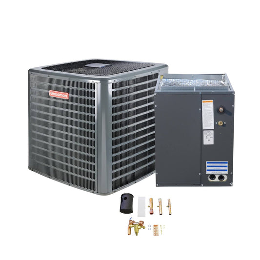 1.5 Ton, 14.5 Seer Upflow/Downflow Ac And Evaporator Coil System Kit