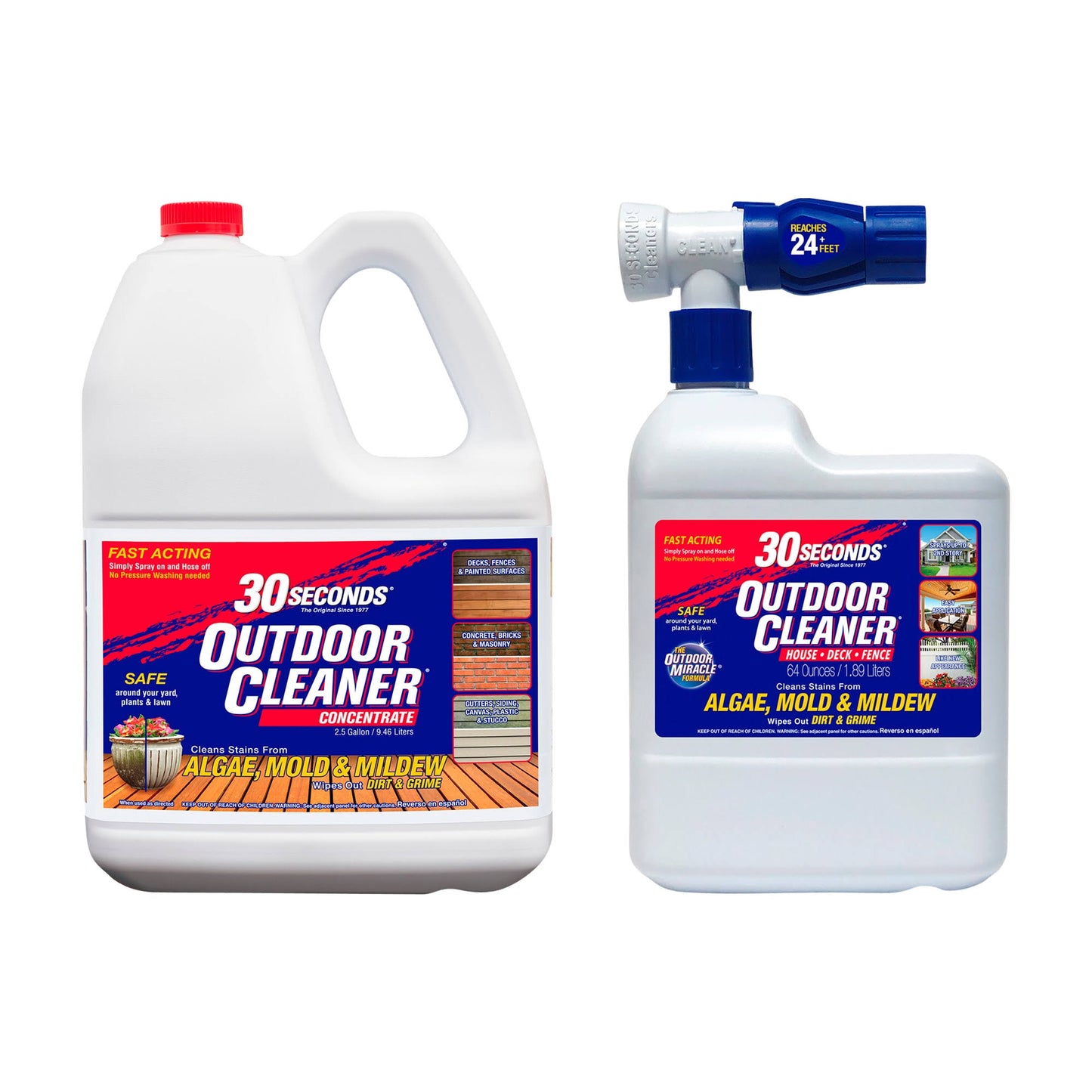 Outdoor Cleaner Concentrate And Ready To Spray