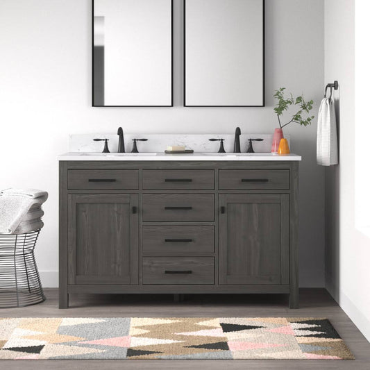 Manor™  Atencio 54 Double Bathroom Vanity Set