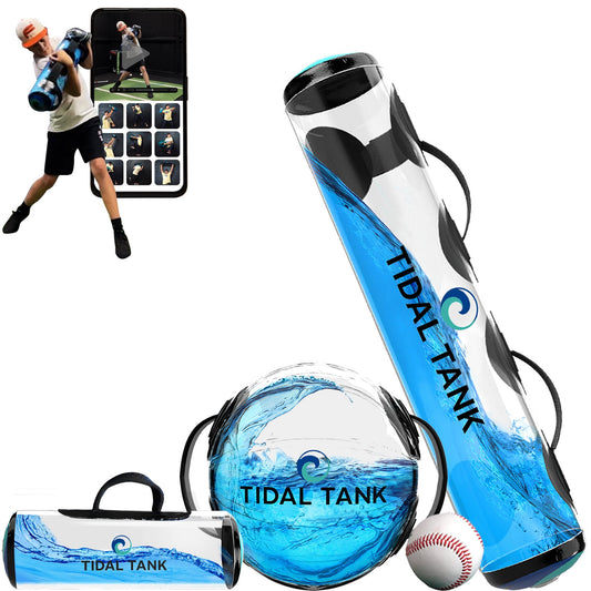 Tank Baseball Water Bag Bundle Small - Includes Tidal Tank Slim (Up To 30 Lbs), Sphere/Ball (Up To 33 Lbs) And Hand Tank (Up To 7 Lbs)