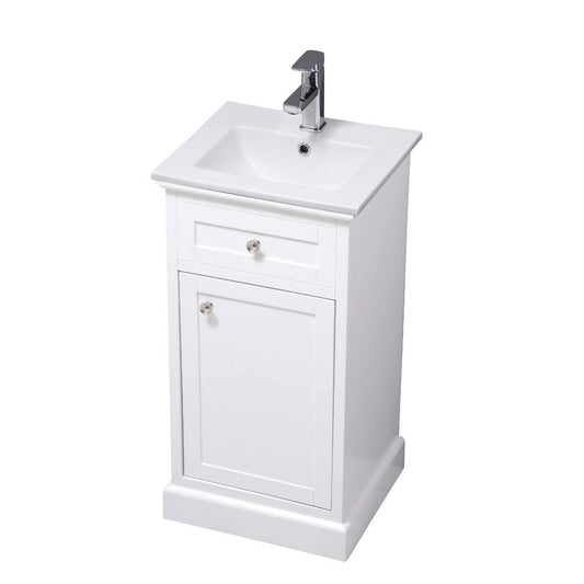 18 Single Bathroom Vanity Set  Base Finish