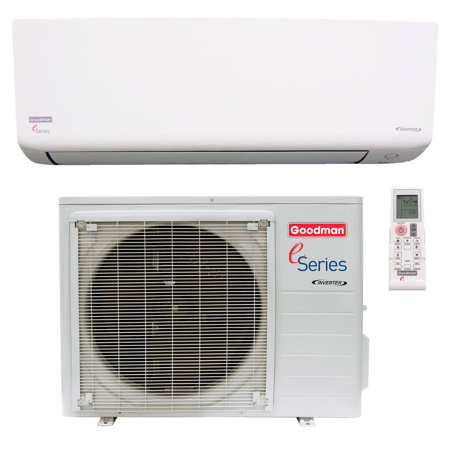 18,000 Btu 18 Seer2 Wall-Mounted Wall Mounted Ductless Mini-Split Heat Pump Inverter Air Conditioner (230 Volt) - Heat And Cool