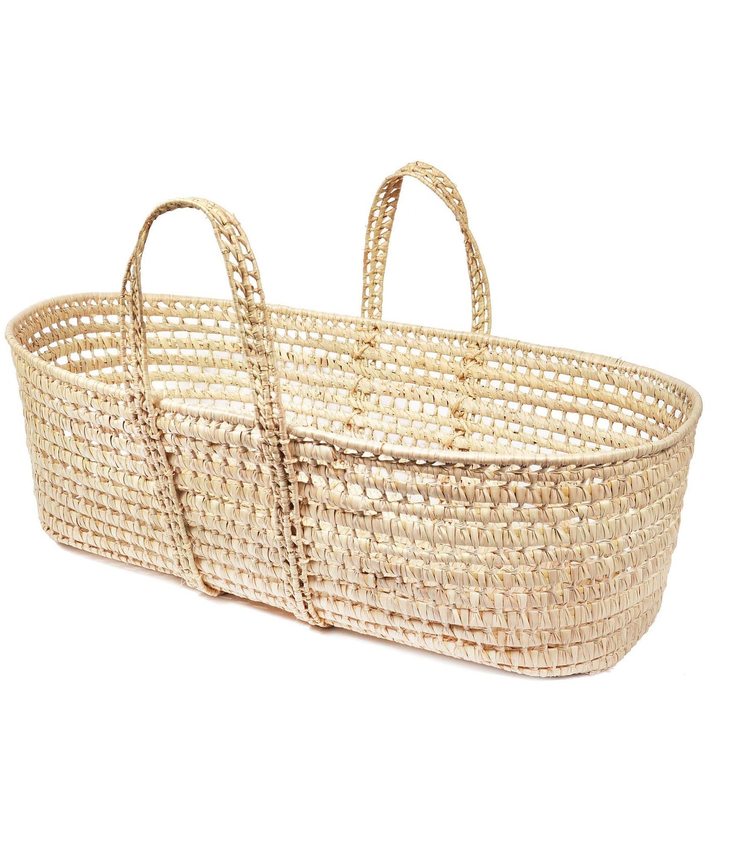 Palm Leaf Moses Baby Basket