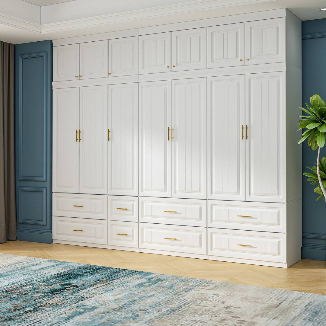 Solid + Manufactured Wood Armoire