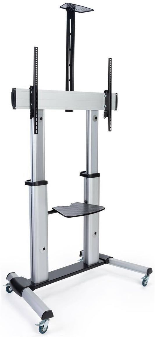 Stand W/ Shelf Fits Monitors 60 To 100