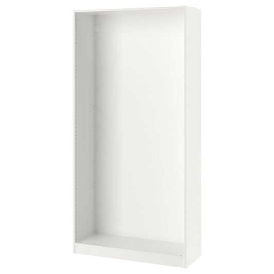 Pax Wardrobe Frame, White, 39 3/8x13 3/4x79 1/8