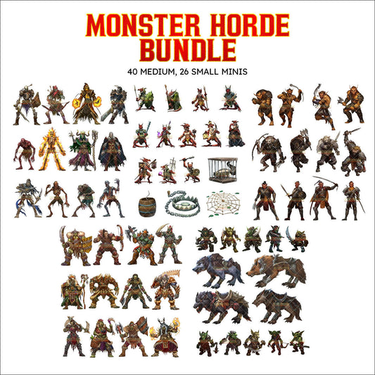 Minis| Bundle|Monster Horde Bundle