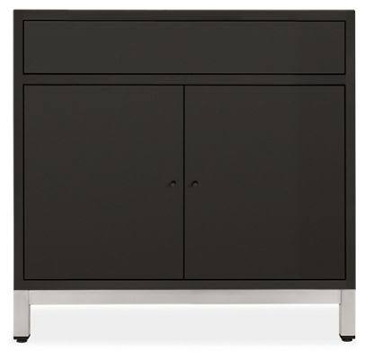 Modern Copenhagen Bath Vanity Cabinet For Singlesink W/Out Top Single-Sink Wood