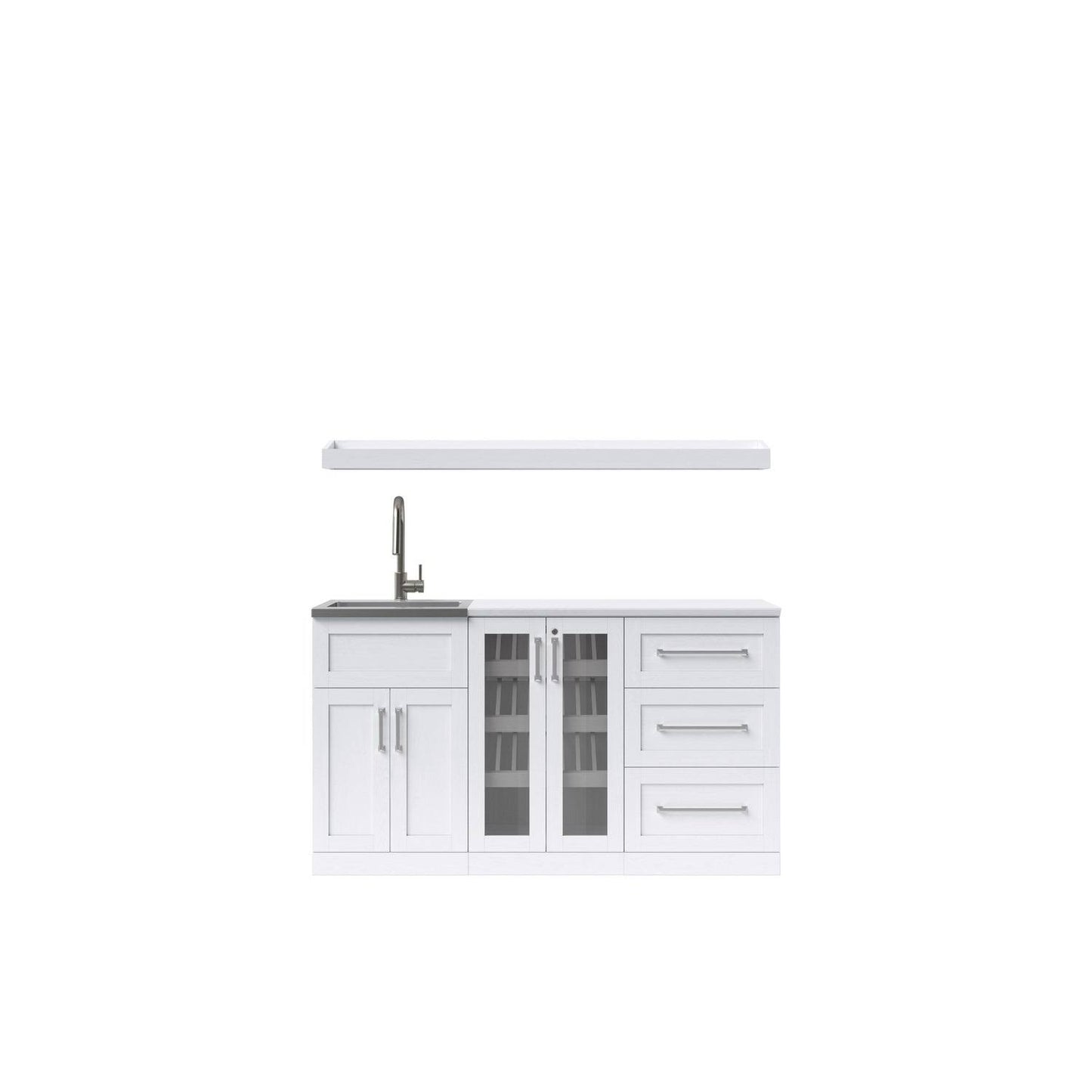 Products 21 Home Bar Series 9 Piece Set Wet Bar Cabinets With Sink