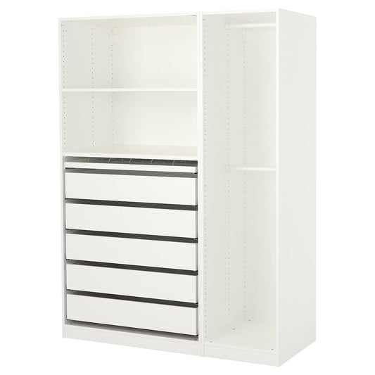 Pax Wardrobe, White, 59x22 7/8x79 1/4