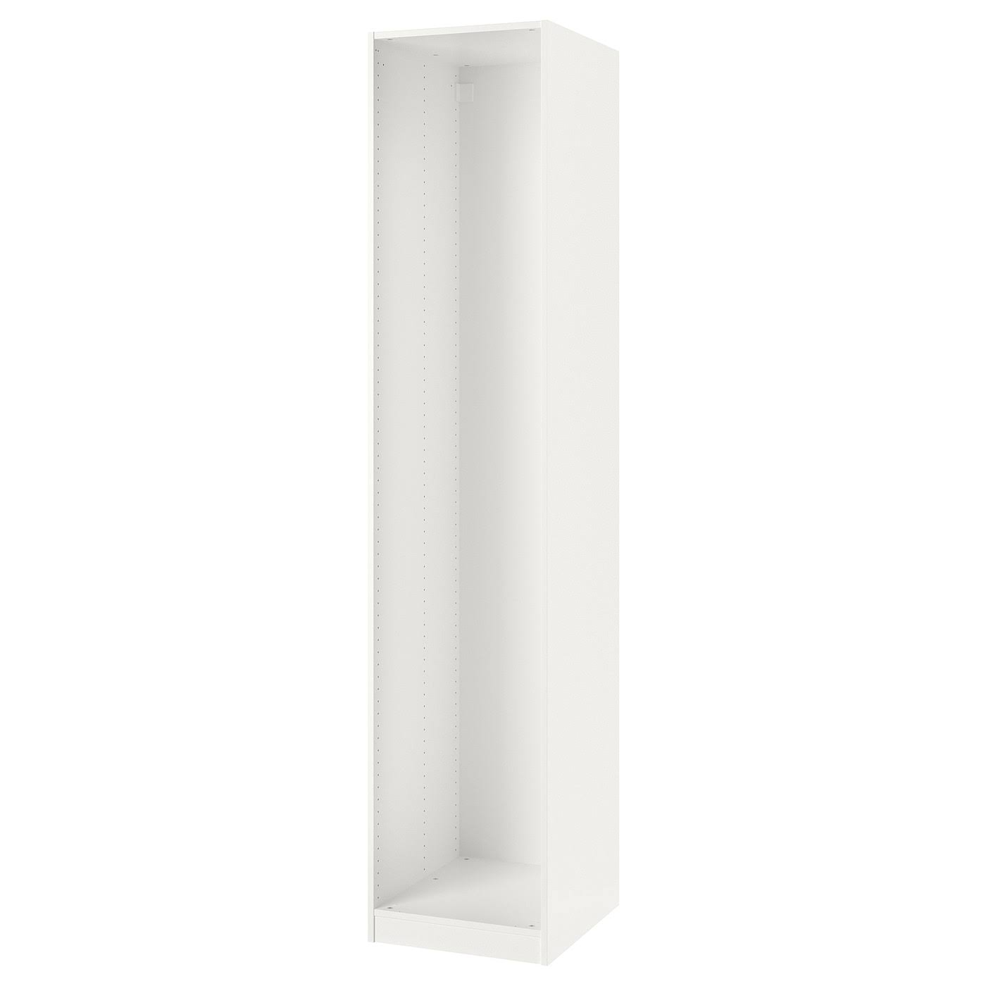 Pax Wardrobe Frame, White, 19 5/8x22 7/8x92 7/8