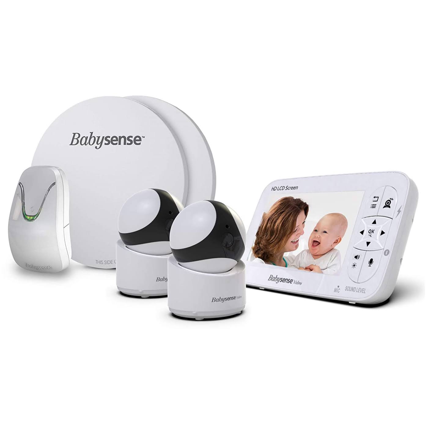 Movement & Video Monitor. Non-Contact Non-Wifi Hd Video Baby Monitor. Long Range