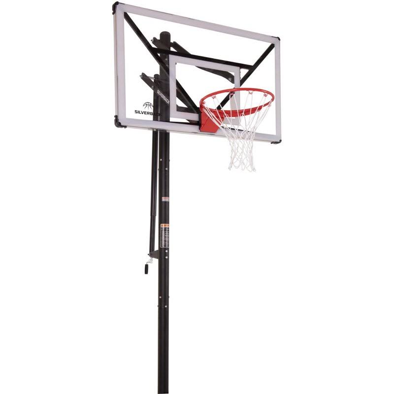 Nxt 54 In In-Ground Basketball Hoop Black - Basketball Systems At Academy Sports