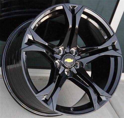 20 Gloss Black Wheels Fits Chevy Camaro Zl1 Ss Lt