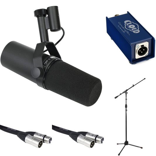 Sm7b Dynamic Microphone And Cl-1 Cloudlifter Kit With Stand And Cables