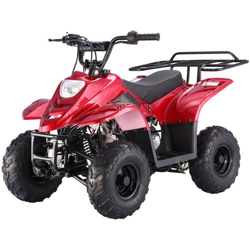 110cc Atv Quad Youth Gas Powered 4 Wheeler Atvs Kid Size Off Road Atv