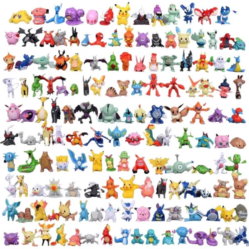 Pokemon Figures ( 144pcs ) At Kidzcountry