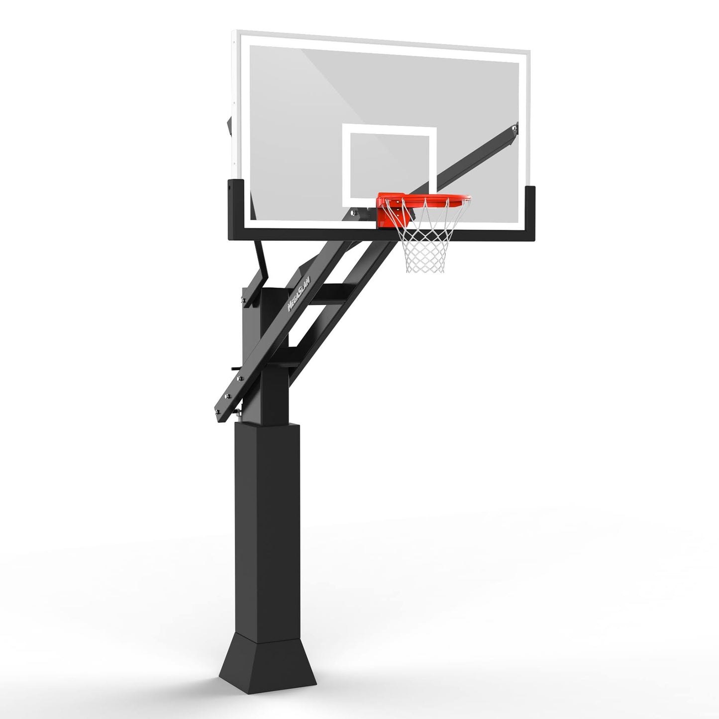 Slam Hoops Xl In Ground Basketball Goal & Hoop System