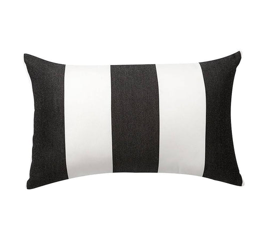 Sunbrella Awning Striped Outdoor Pillow