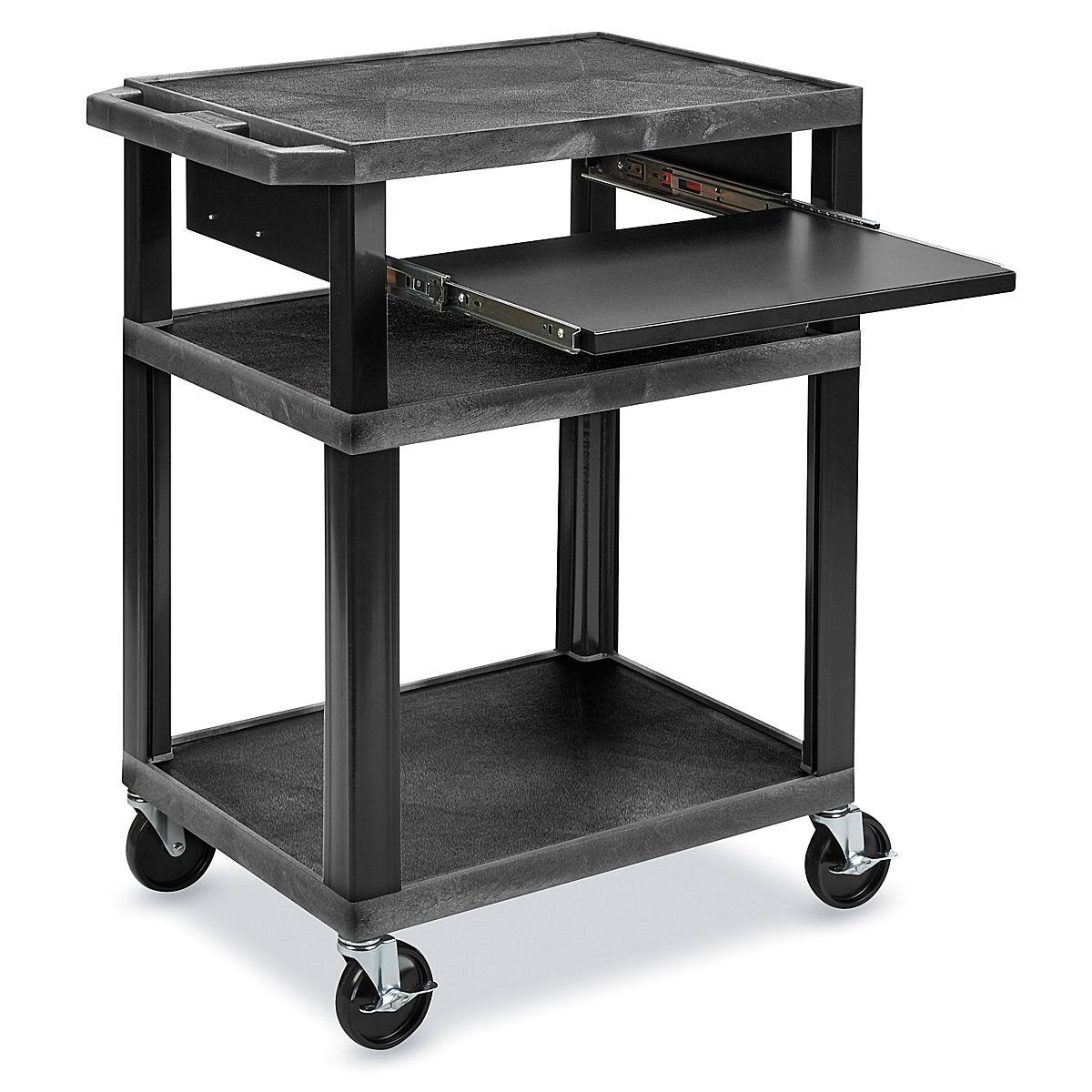 Plastic Av Cart 27 X 18 X 34