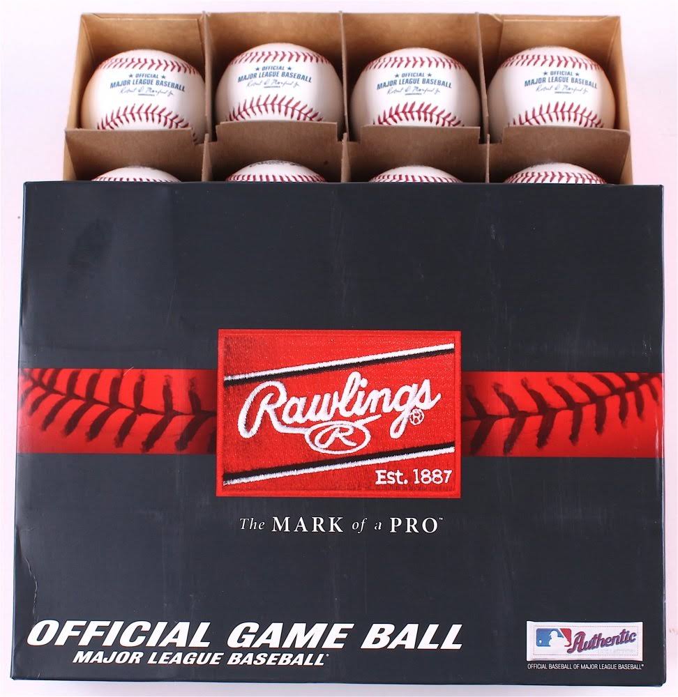 Official Major League Leather Game Baseballs From (One Dozen)